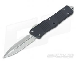 Marfione Custom Combat Troodon Double Edge Vapor Blast M390 Automatic Knife